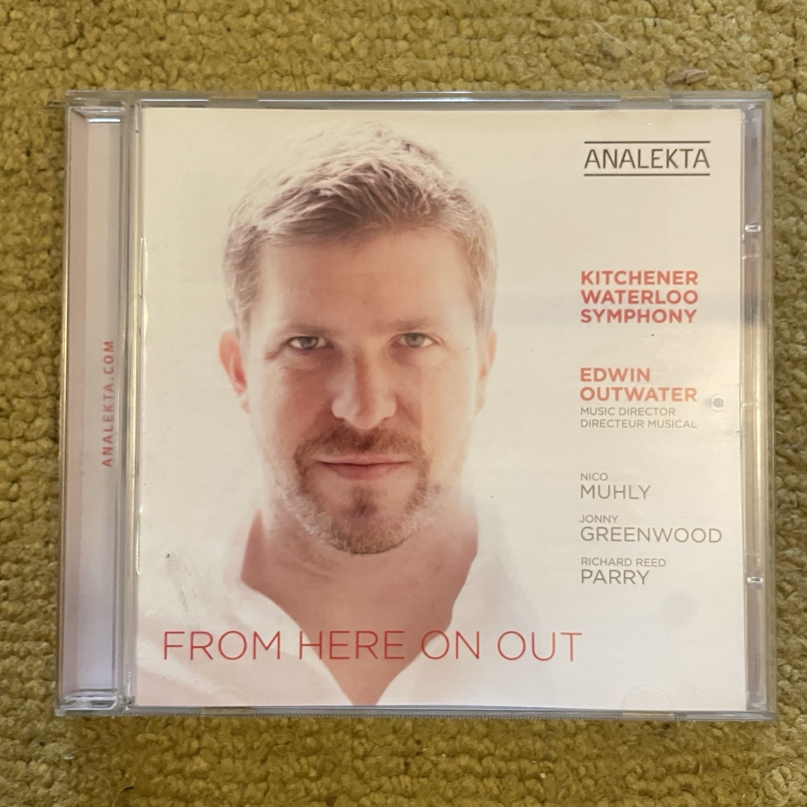 Nico Muhly From Here On Out CD Album Jonny Greenwood Richard Reed Parry