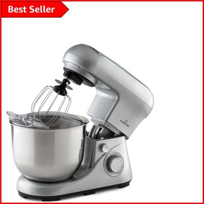 Profi 1300W Standmixer mit 5L Schüssel, 6 Geschwindigkeiten & Planetenaktion