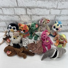 Ty Beanie Boos Babies Plush Toys Assorted Lot 13 