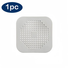 Shower Drain Cover Hair Catcher Flat Silicone Plug Stopper for Bathroom Kitchen