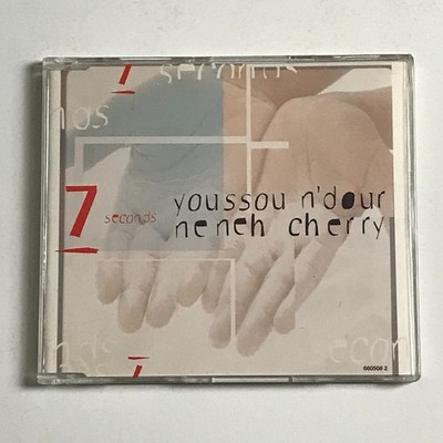Youssou N'Dour & Neneh Cherry   7 Seconds CD Single 1994   660508 2 EX/EX