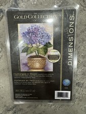 Dimensions Gold Collection Petite Cross Stitch Kit #6959 HYDRANGEA IN BLOOM