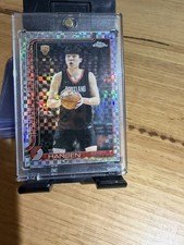 Yang Hansen Portland Trail Blazers 2025 Topps Chrome Rookie Card