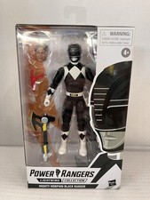 Mighty Morphin Power Rangers Lightning Collection Black Ranger Action Figure