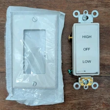 Master Flow 2 Speed Whole House Fan Control Switch