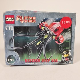Lego Set # 4796 &bull; Alpha Team Mission Deep Sea "Ogel" &bull;&nbsp;NIB &bull; 2002