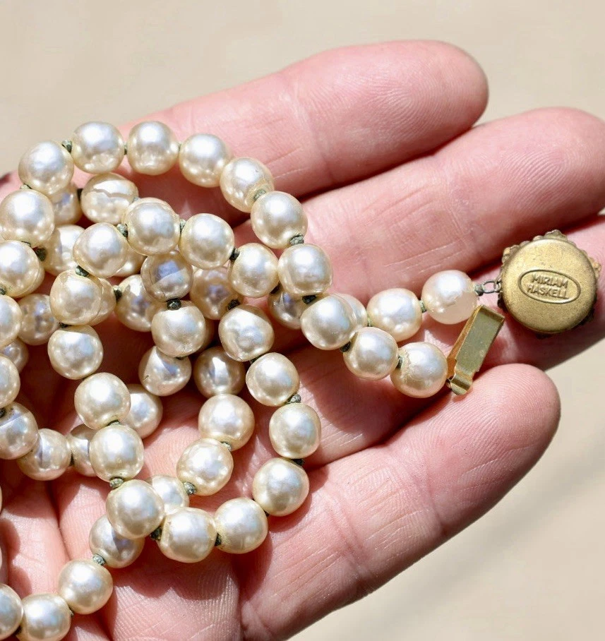 vintage miriam haskell necklace products for sale | eBay