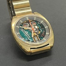 Orologio da polso BULOVA ACCUTRON Spaceview oro 18KT EP Watch dal Giappone