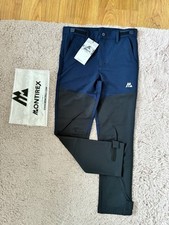 Montirex Junior Midnight Blue Storm Outdoor Pant Brand New With Tags Small Boys
