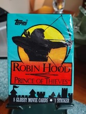 Vintage 1991 TOPPS Robin Hood Prince of Thieves Trading Card Pack-Factory Sealed