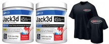 USP Labs Double 2 Jack - d Pre-Workout Multi Flavors with FREE Shirt