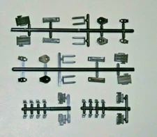 Athearn HO Scale Piggyback Flat Car Parts Sets - 2 Each 