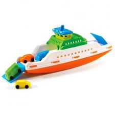 Adriatic 836 Fähre mit Autos für die Badewanne Spielzeug Schiff für Maßstab 1:64