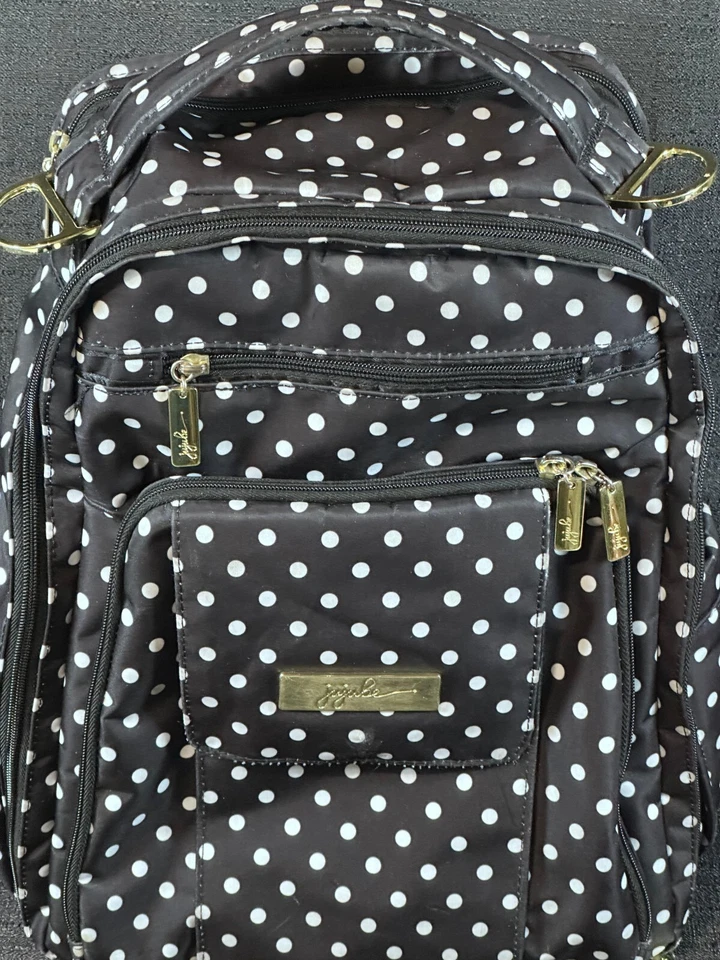 USADA JuJuBe Legacy Collection Be Right Back BRB Bolsa de Pañales Mochila Lunares Foto 2 de 4