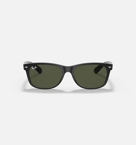 Occhiali da sole Ray Ban originali nero opaco NUOVI WAYFARER RB2132 622 55 18 145 - Foto 3 di 10