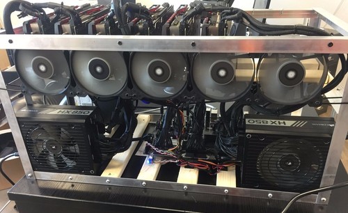 8 GPU Open Air Gehäuse Halterung Alu Mining Frame Open Case Mining Rig Miner - Bild 2 von 8