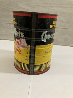 Vintage Chock Full O' Nuts 32 Oz Coffee Can | eBay
