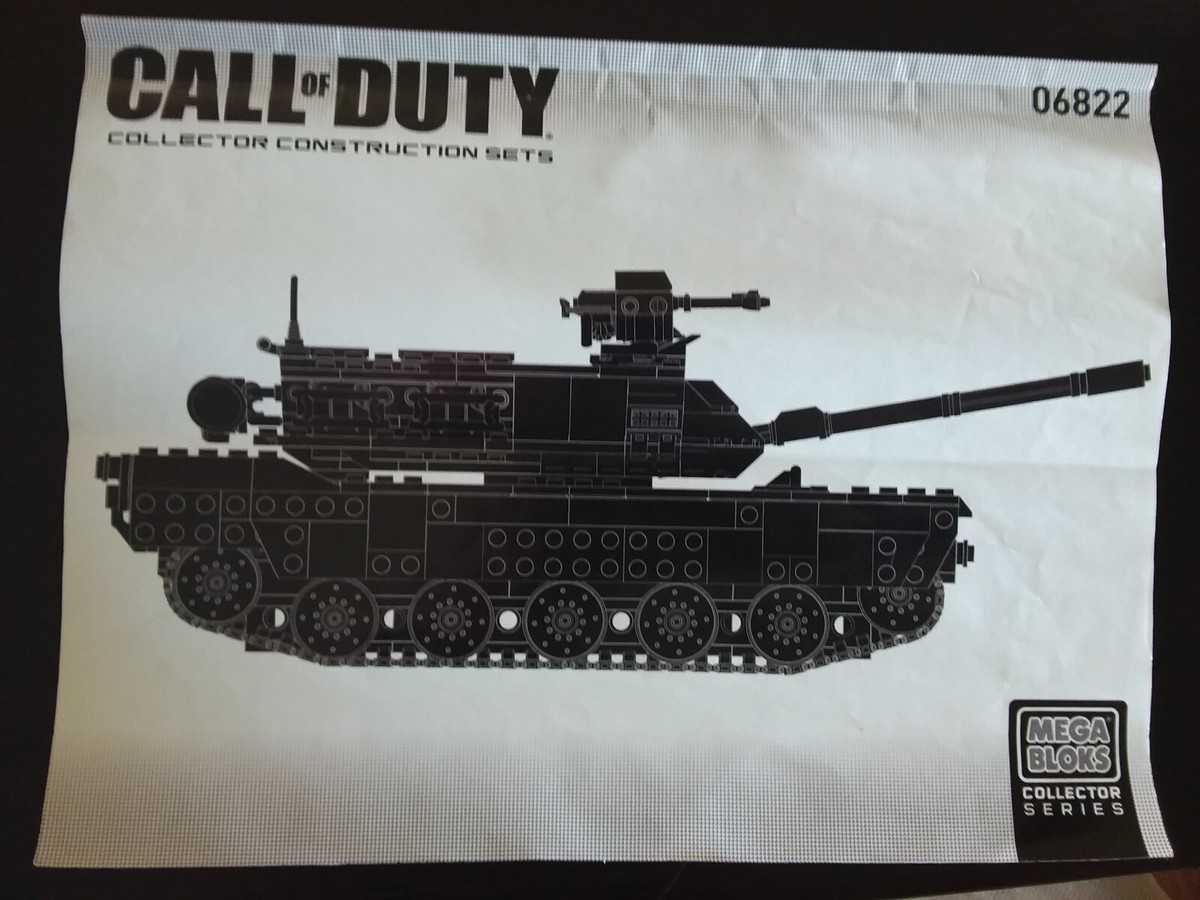 Mega Bloks - Call Of Duty - Base d'artillerie de véhicule blindé léger