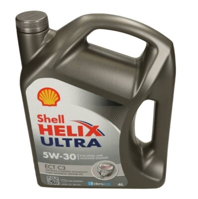 4l Shell Helix Ultra ETC ACEA C3 5W30 Motor Oil for Mercedes BMW Chrysler GM