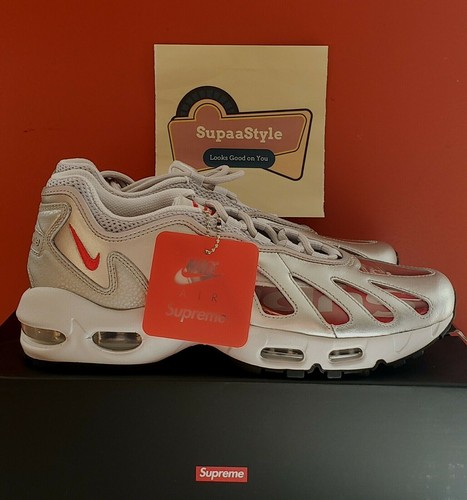 Supreme Nike Air Max 96 'Silver Bullet 