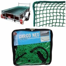 Universal Elasticated Car Trailor Storage Luggage Organiser Green Cargo Net