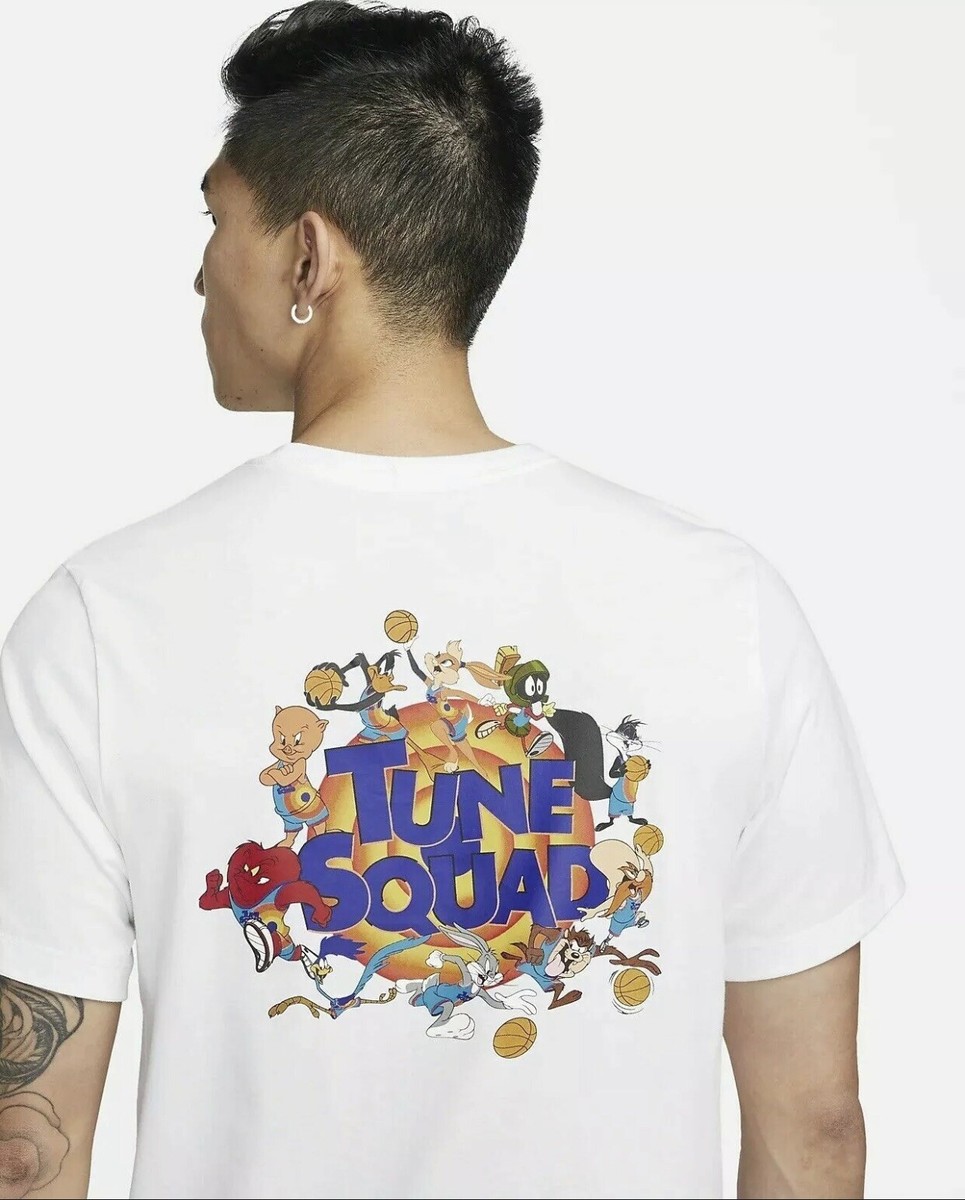 NIKE x SPACE JAM: A New Legacy Tee/T-Shirt DH3825-100 White (MEN'S MEDIUM)