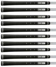   NEW  BOCCIERI BLACK/WHITE SECRET GOLF GRIPS-BLACK/WHITE-QUANTITY 10