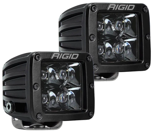 Rigid Industries D-Series Midnight Edition - Spot - Set of 2 - product listing photo