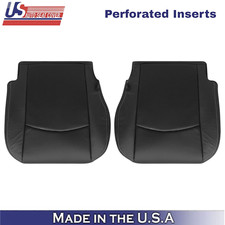 2013-2018 For Dodge Ram 2500 Leather Front Bottom Covers Black-white Stitching 2013-2018 For Dodge Ram 2500 Leather Front Bottom Covers Black-white Stitching