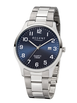   Regent Herrenuhr F-1179 Edelstahl  