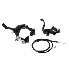 Alloy U Brake Caliper Levers & Cables Kit for BMX Bike Replacement Accessories