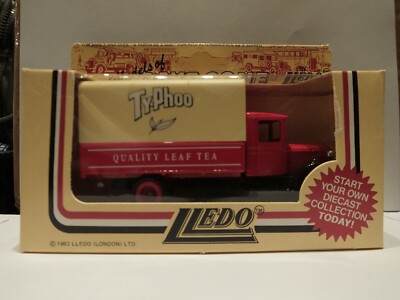 LLEDO DG28 000B 1934 MACK CANVAS BACK TRUCK - TYPHOO TEA QUALITY LEAF TEA #36