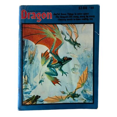 VTG Dragon Magazine August 1980 #40 The Dragon's Life Story