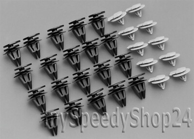 30x Befestigung Clips BMW Mini Cooper  R50 R52 R53 R55 R56 R57 R58 R59 R60 R61