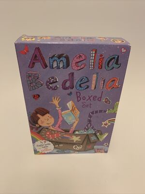 Amelia Bedelia Chapter Book Boxed Set Of 4 No Stickers