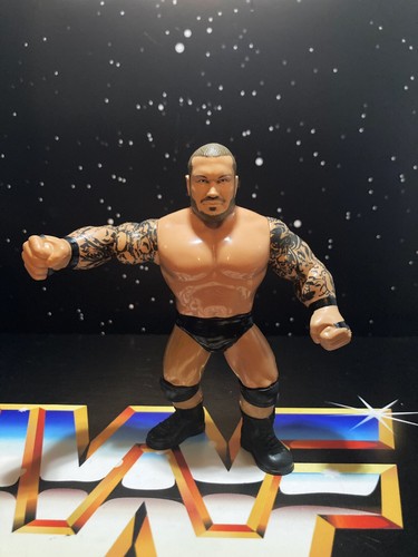 WWE Mattel Retro Series 9 Randy Orton wrestling fi...