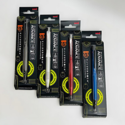 Uni Kuru Toga Advance 0.5mm - Upgrade Model 4 Colors Available Mitsubishi Pencil