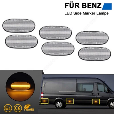 6 Stück Led Begrenzungsleuchtn Blinker für MERCEDES SPRINTER W906 BJ 06-16 W907 - Bild 1 von 4