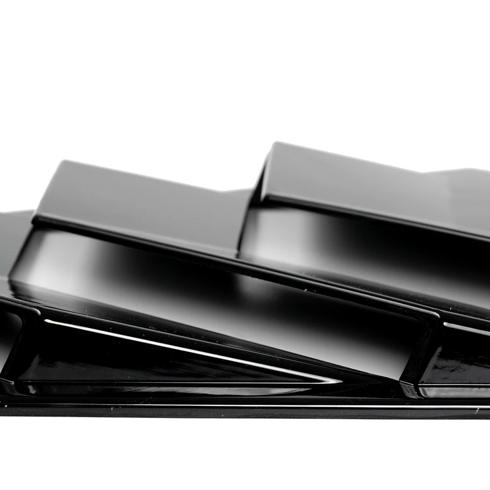 2 pcs Rear Window Side Louvers Vent For Ford Focus ST RS MK3 Hatchback 2012-2018 Foto 4 de 4