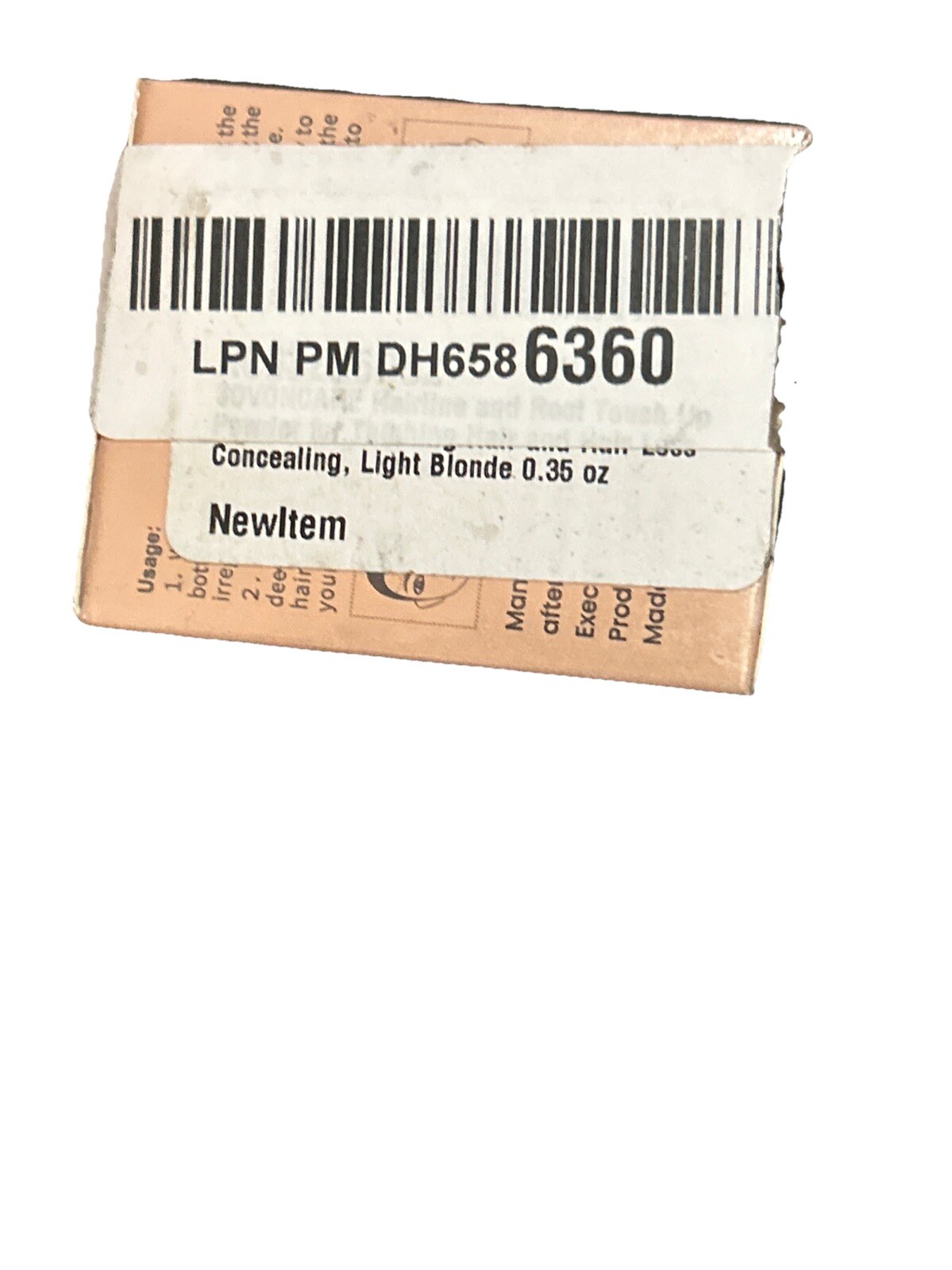 Sovoncare Root Touch Up Powder Light Blonde .35oz