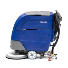 Walk Behind Automatic Floor Scrubber 20" Cleaning Path Commercial Cleaner