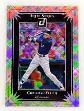2019 Panini Donruss Baseball Elite Series Christian Yelich #ES3 Brewers MLB