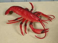 Deko Hummer Meerestier Lobster aus Kunststoff 25 x17cm maritime Dekoration