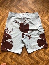 QuikSilver Men Shorts  Size 30  Relaxed  Blue  Brown