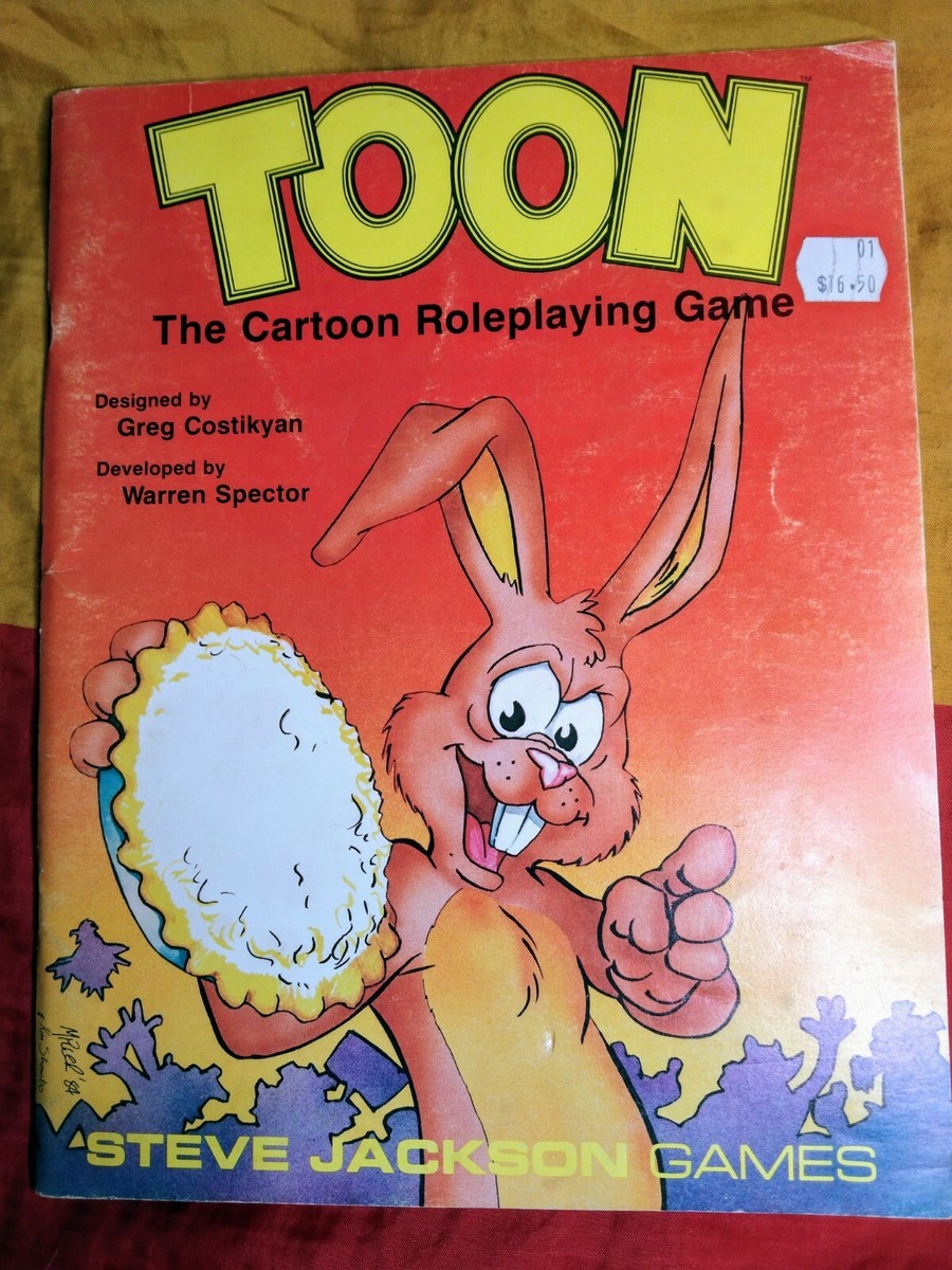 Toon: The Cartoon Roleplaying Game (1984, Steve Jackson Games