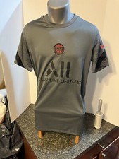 Nike Dri Fit Paris Saint-Germain Accor Live Limitless Men’s Soccer Jersey Gray M