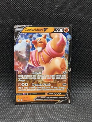 conkeldurr pokemon card value Conkeldurr V - 040/078 - Pokemon Go