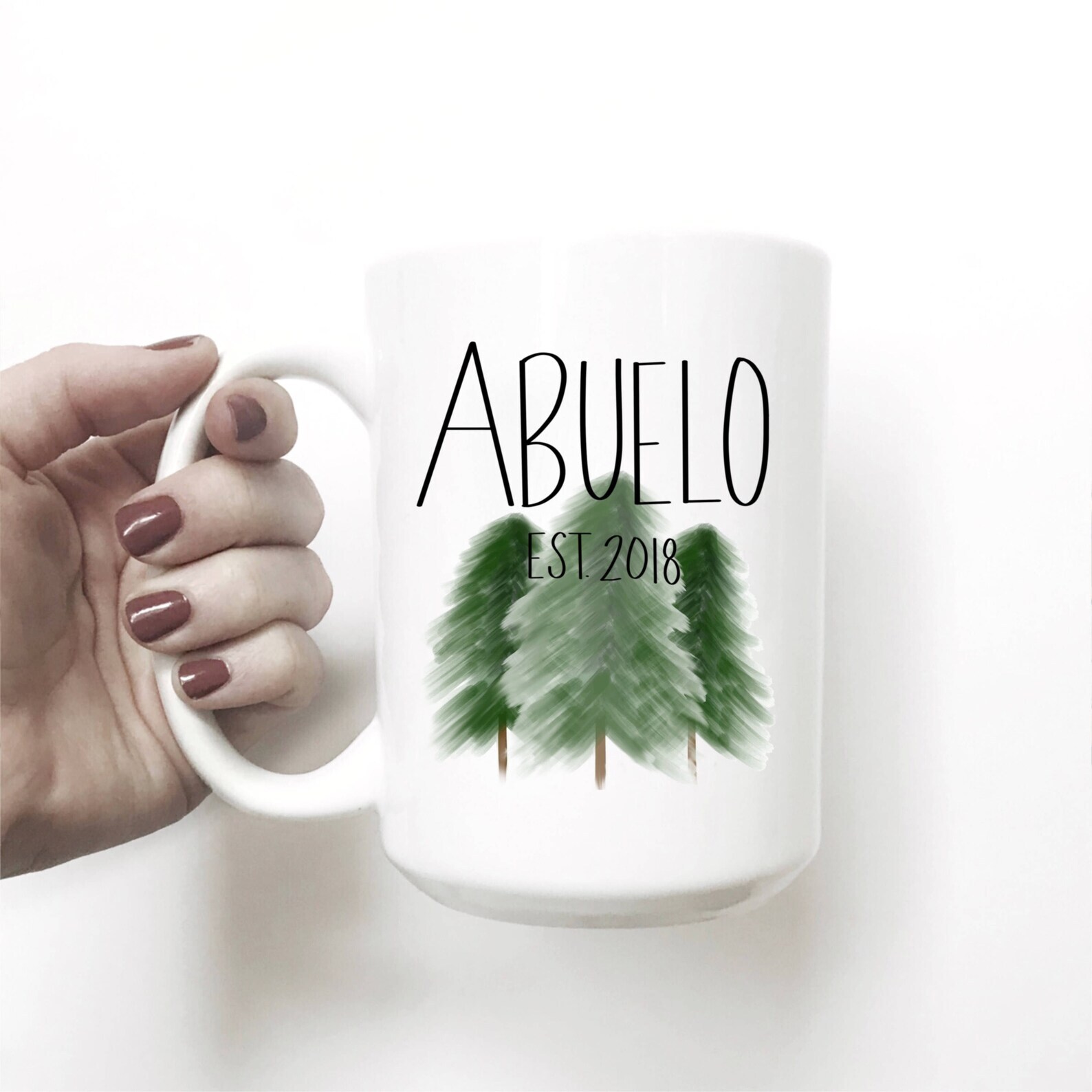Grandpa Mug Abuelo Mug Gift For New Abuelo Grandparents Gift Pregnancy Reveal