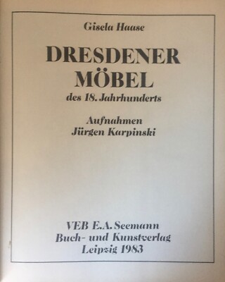 アート・デザイン・音楽 DRESNER MOBEL des 18.Jahrhunderts アート・デザイン・音楽 DRESNER MOBEL des 18.Jahrhunderts アート