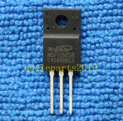 5pcs MDF10N65BTH MDF10N65B IC Chip TO-220F